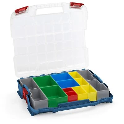 W-BOXX 102 pro blau Deckel transparent & Inset-Boxen-Set - Bild 1 von 4