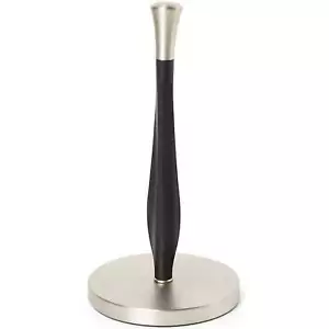 Free-Standing Paper Towel Holder with Weighted Non-Slip Base, 14 Inch, Nickel - Picture 1 of 5