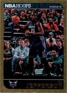2014-15 (HORNETS) Hoops Gold #73 Al Jefferson