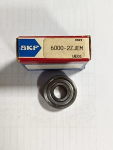 SKF 6000 2ZJEM Radial/Deep Groove Ball Bearing - Round Bore, 10 mm ID *NOS* - Picture 1 of 1