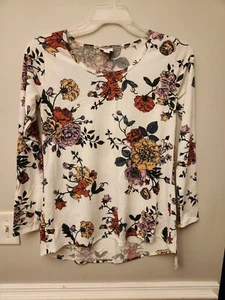 Nuovo top a tunica LulaRoe Lynnae donna EXTRA SMALL manica lunga ROSA - Foto 1 di 5