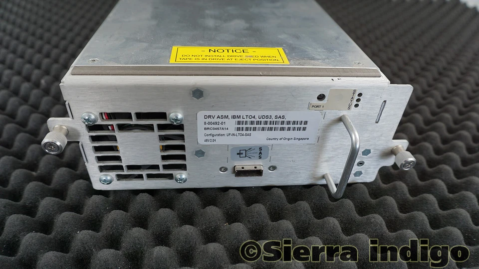 IBM LTO4 UDS3 SAS Drive Assembly Module ML6000 UF-IN-LTO4-SAS - Immagine 1 di 1