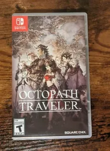 Octopath Traveler (Nintendo Switch, 2018) Complete Tested Square Enix RPG - Picture 1 of 4