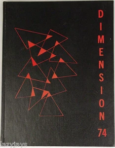 1974 HEPHZIBAH JUNIOR HIGH SCHOOL YEARBOOK ANNUAL CLARION HJS DIMENSION - Picture 1 of 3