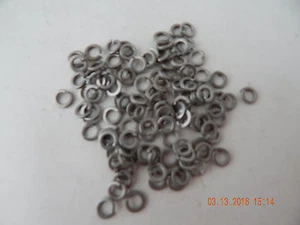 ALUMINUM LOCK WASHER # 8.  35 PCS NEW - Foto 1 di 1