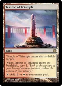 MTG - TEMPLE OF TRIUMPH - Theros (R) - Picture 1 of 1