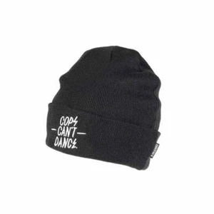 Mr. Serious Cops Can't Dance Beanie - Cappello nero ricamato - Taglia unica - Acrilico - Foto 1 di 1