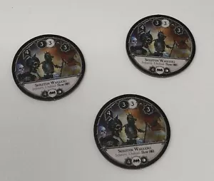 Warhammer Diskwars (Skeleton Warriors x 3) Disk FFG Alt Art Promo - Picture 1 of 2
