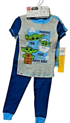 Набор из 4 пижам Disney LEGO Star Wars размер 3T для мальчиков - Изображение 1 из 4