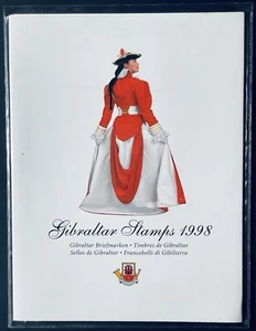 GIBRALTAR 1998 STAMPS YEAR PACK MNH SOCCER MARINE PRINCESS DIANA ROYAL AIR FORCE - Picture 1 of 8