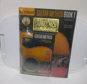 ¡PAQUETE DE AHORRO PARA GUITARRISTA HAL LEONARD THE BEGINNING! LIBRO, DVD, CD - Imagen 1 de 7