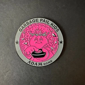 Garbage Pail Kids Triple Bomb SIMKO Adam Bomb PINK & GRAY VARIATION COIN - Picture 1 of 2