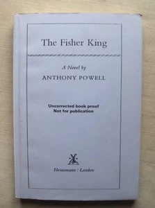 Anthony Powell  The Fisher King   Uncorrected Proof  1st edition 1986 - Imagen 1 de 7