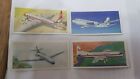 WINGS ACROSS THE WORLD PLANES LYONS TEA CARDS NO 10 11 15 AND 18