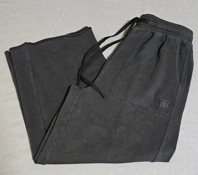 Calça de moletom Calia Journey perna larga cropped cintura alta tamanho XXS - Imagem 1 de 4