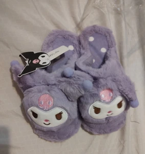 Kuromi Sanrio Plush Slipper Sz 7 - Picture 1 of 2