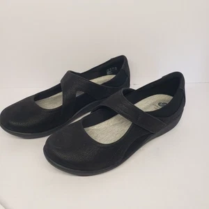 Clarks Cloudsteppers Shoes Womens 10 M Sillian Bella Mary Jane Strap Flat NWOB  - Picture 1 of 11