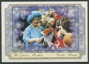 Isle of Man 2000 100.Geburtstag Königin Elisabeth Block 39 postfrisch (C90646) - Picture 1 of 1