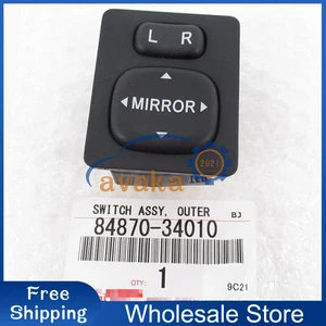For Toyota 4Runner FJ Cruiser Tundra Scion XA Outer Mirror Switch 84870-34010 - Picture 1 of 7