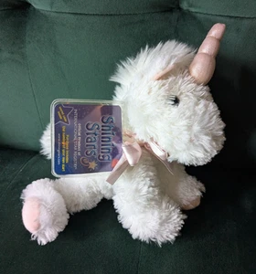 NWT Russ Berrie Shining Stars Unicorn Plush Sealed Code 2006 - Picture 1 of 5