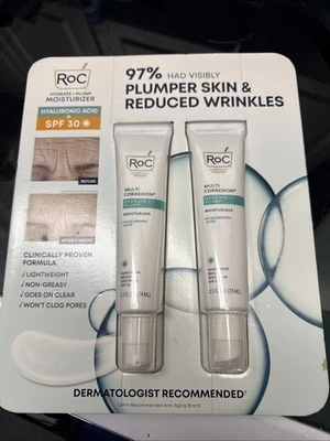 Crema hidratante RoC Multi Correxion Hydrate Plump Plus ácido hialurónico FPS 30 nueva Foto 1 de 4