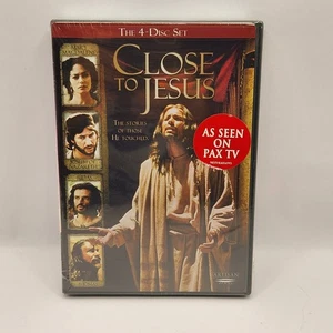 Close To Jesus (DVD, 2004, 4-Disc Set) Christian Bible Stories of Christ NIP - Picture 1 of 5