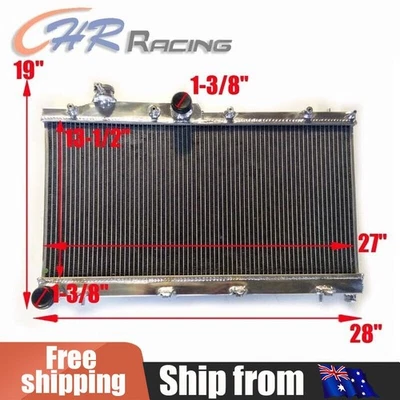 Aluminum Radiator FOR Subaru Impreza Wrx STI GDB GDA GD 2002-2007 2003 2004 2005 - image 1 of 4