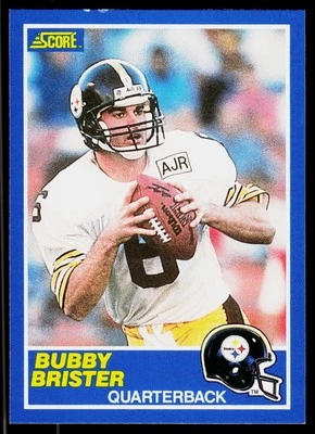 Bubby Brister, 1989 Score, #11, RC Pittsburgh Steelers - Image 1 of 2