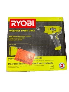 Ryobi D43K 3/8 in Variable Speed Compact Drill Driver Corded With Bag NEW - Picture 1 of 8