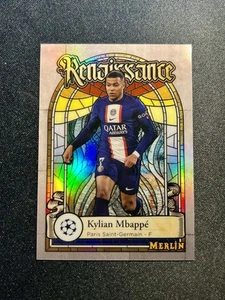 Kylian Mbappe 2022-23 Topps Merlin Chrome UEFA Renaissance Case Hit SSP PSG MINT - Bild 1 von 2