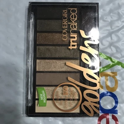 COVERGIRL TruNaked 8 Eye Shadow Palette 810 GOLDENS unsealed NWOB FLAW - Image 1 of 4