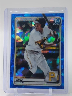 ONEIL CRUZ 2020 BOWMAN CHROME SAPPHIRE REFRACTOR PIRATES #BCP-111 Q5159 - Image 1 of 2
