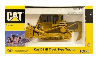 CAT D11R Track-Type Tractor 1:50 Diecast Dozer by Norscot #55025 | New Sealed - Image 1 of 4