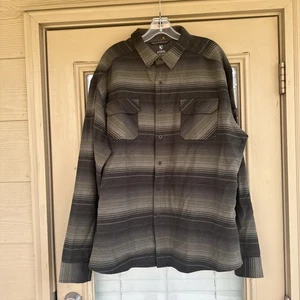 Kuhl Born In The Mountains XXL Plaid Shirt Long Sleeve green and grey heavy - Picture 1 of 6