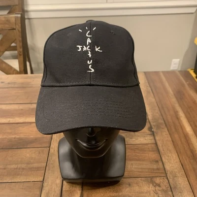 Travis Scott Cactus Jack Dad Life Men’s Black Hat Cap - Image 1 of 4