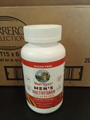 Gomitas multivitamínicas para hombre, naranja papaya, 60 gomitas Foto 1 de 2