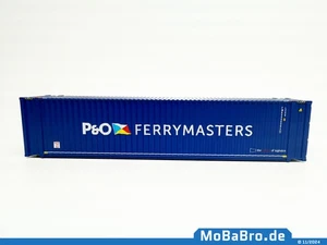 Blauer 45ft Container "P&O Ferrymasters" in 1:87 (H0 - NEM380) - Picture 1 of 5