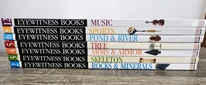 DK Eyewitness Books Homeschool Music Trees Sports Skeleton Pond & River Lot Of 7 - Picture 1 of 24