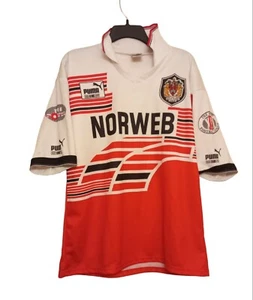 Vintage Puma Rugby League Jersey Wigan Warriors Home 1994 Norweb Men's Size L - Picture 1 of 8