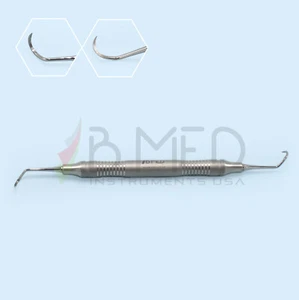 Dental Scaler NVI #2 Posterior Dental Procedures Calculus Removal Hygiene - Foto 1 di 5