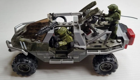 Mega Bloks Halo UNSC Warthog Resistance Cover