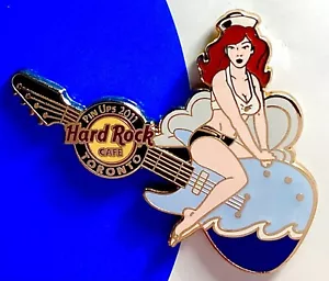2011 Hard Rock Café Toronto Pin Ups Girl Series #2 Sexy Red Head Sailor Le Pin - Imagen 1 de 1