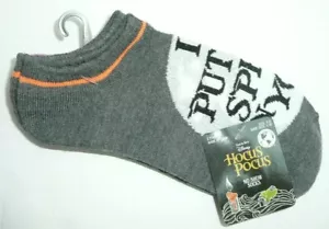 2 Pairs Hocus Pocus Ankle Socks Disney No Show Bewitched I Put A Spell On You - Picture 1 of 3