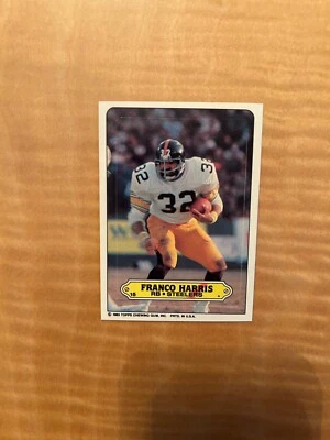 1983 TOPPS FOOTBALL STICKER #15 FRANCO HARRIS!! MINT!! $1 SHIPPING!! - Image 1 of 2