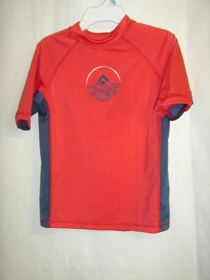 KANU SWIM SHIRT RASHGUARD SIZE M (10) COLOR RED STYLE 4481 NWT: B19-1 - Image 1 of 2