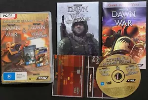 Warhammer 40000 Dawn of War + Winter Assault Double Game Pack PC RTS Game - Picture 1 of 7