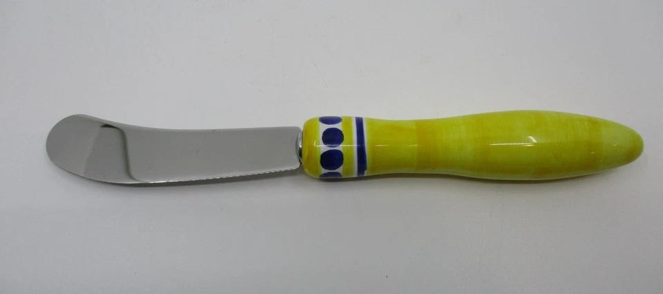 VIETRI POSITANO 黄色 SPREADER - 7 5/8" 15D — 第 1/1 张图片