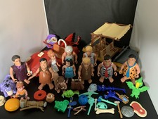 Playmates Flintstones Figure Movie Lot with Playset and Mobile Great Condition