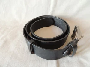 Beautiful classic leather belt 120cm Morfis made in Greece - Picture 1 of 10