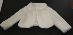 Neu Gymboree Mädchen 3 4 Jahre XS Urlaub elfenbein schicke Jacke Mantel Achselzucken Langarm - Bild 1 von 3